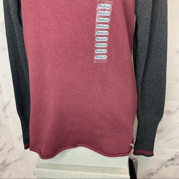 McMaster University | Maroon & Grey Sweater - Picture 3 of 9